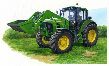 Puzzle :  tracteur "modern tractor"